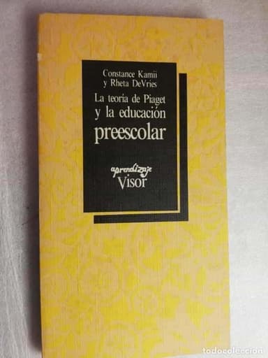 LA TEORÍA DE PIAGET Y LA EDUCACIÓN PREESCOLAR - COSTANTE KAMII