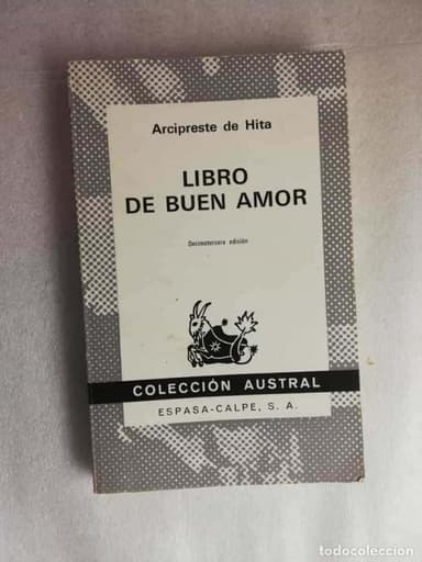 LIBRO DE BUEN AMOR - ACIPRESTE DE HITA/ COLECCIÓN AUSTRAL
