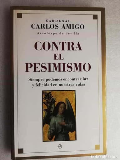 CONTRA EL PESIMISMO - CARDENAL CARLOS AMIGO, ARZOBISPO DE SEVILLA