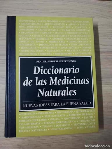 DICCIONARIO DE LAS MEDICINAS NATURALES .TAPAS DURAS