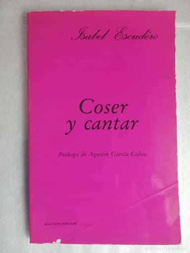 COSER Y CANTAR - ISABEL ESCUDERO