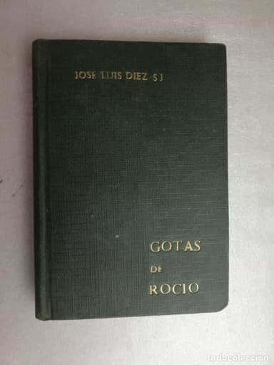 GOTAS DE ROCIO JOSE LUIS DIEZ
