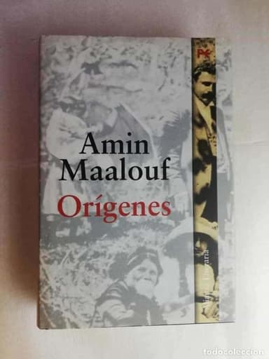 ORIGENES - AMIN MAALOUF - ALIANZA EDITORIAL