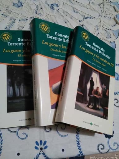 LOS GOZOS Y LAS SOMBRAS 3 TOMOS TORRENTE BALLESTER
