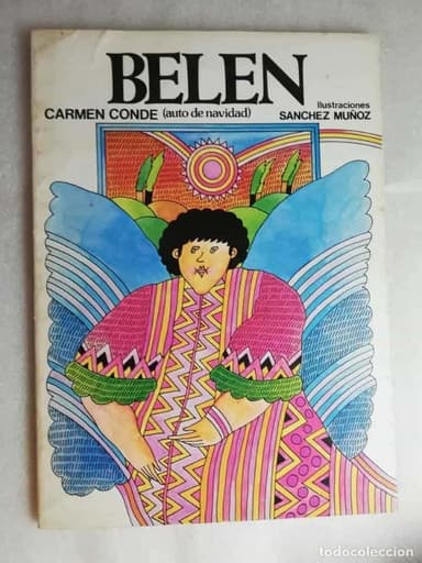 BELEN (AUTO DE NAVIDAD) CARMEN CONDE.ILUSTRACIONES MUÑOZ.EDITORIAL ESCUELA ESPAÑOLA