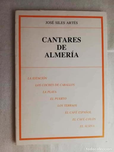 CANTARES DE ALMERÍA - JOSÉ SILES ARTÉS