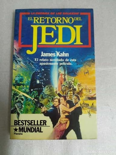 EL RETORNO DEL JEDI / JAMES KAHN / 1983 1a edicion - STAR WARS - LA GUERRA DE LAS GALAXIAS