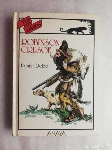 DANIEL DEFOE. ROBINSON CRUSOE. ANAYA