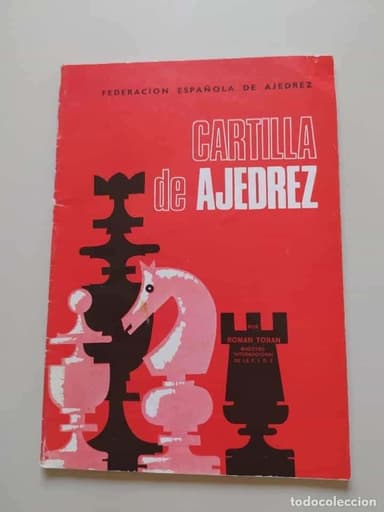 CARTILLA DE AJEDREZ, ROMAN TORAN.