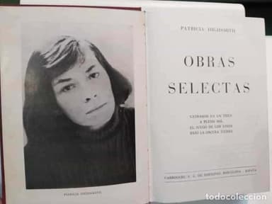 PATRICIA HIGHSMITH. OBRAS SELECTAS. CARROGGIO