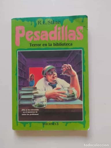 PESADILLAS 9. TERROR EN BIBLIOTECA. R.L. STINE