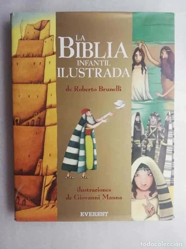 LA BIBLIA INFANTIL ILUSTRADA ROBERTO BRUNELLI · EDITORIAL EVEREST TAPAS DURAS