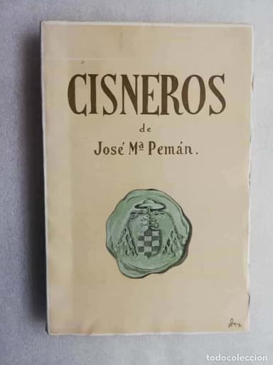 CISNEROS DE JOSE MARIA PEMAN 1935
