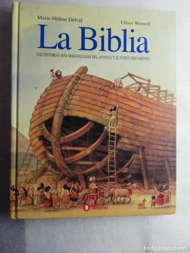 LA BIBLIA ILUSTRADA LAS HISTORIAS MÁS MARAVILLOSAS DEL ANTIGUO Y NUEVO TESTAMENTO M-H. DELVAL BRUÑO