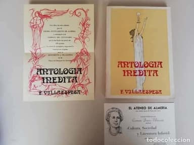 ANTOLOGÍA INÉDITA - VILLAESPESA, FRANCISCO - ALMERÍA