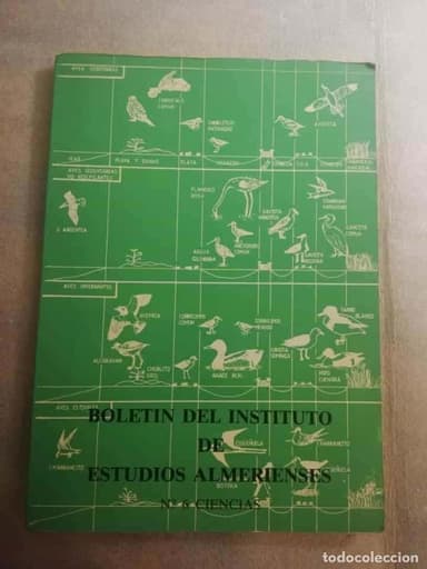 BOLETÍN DEL INSTITUTO DE ESTUDIOS ALMERIENSES, Nº 6, CIENCIAS. ALMERÍA, 1986