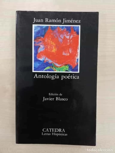 ANTALOGÍA POÉTICA-JUAN RAMÓN JIMÉNEZ-CATEDRA
