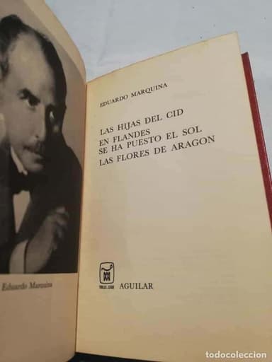 COLECCION AGUILAR / EDUARDO MARQUINA / LAS HIJAS DEL CID / EN FLANDES SE HA PUESTO EL SOL