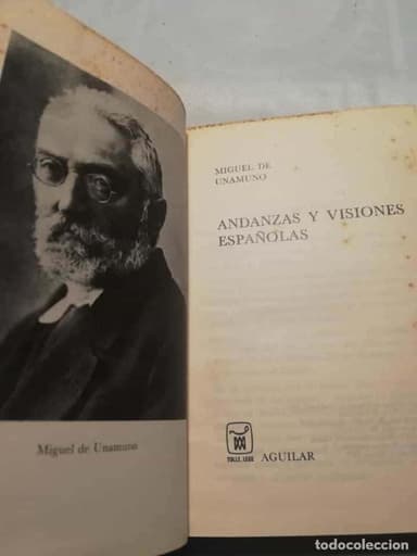 UNAMUNO - ANDANZAS Y VISIONES ESPAÑOLAS - ED. AGUILAR