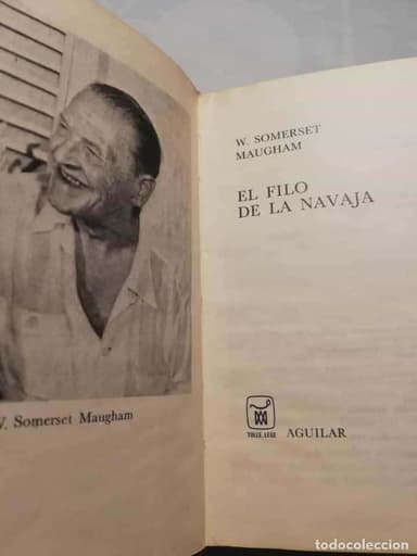 AGUILAR - EL FILO DE LA NAVAJA / W.SOMERSET MAUGHAM