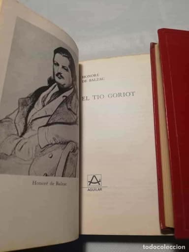 HONORE DE BALZAC. EL TIO GORIOT. AGUILAR