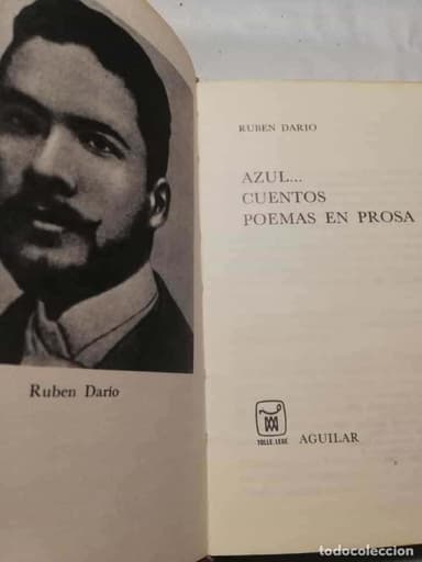 AZUL..CUENTOS POEMAS EN PROSA.RUBEN DARIO.COLECCION CRISOL AGUILAR