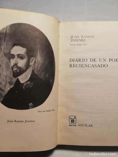 DIARIO DE UN POETA RECIÉN CASADO. JUAN RAMÓN JIMÉNEZ. AGUILAR