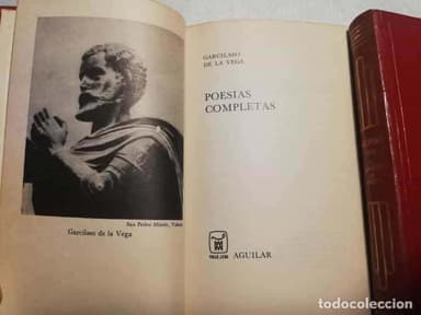 POESIAS COMPLETAS, GARCILASO DE LA VEGA, AGUILAR