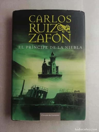 EL PRINCIPE DE LA NIEBLA CARLOS RUIZ zAFON TAPA DURA CON SOBRECUBIERTA