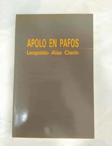 APOLO EN PAFOS LEOPOLDO ALAS CLARIN