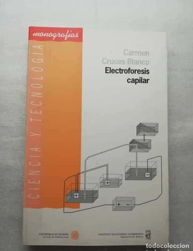 ELECTROFORESIS CAPILAR CARMEN CRUCES BLANCO CIENCIA Y TECNOLOGIA