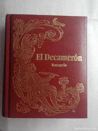 BOCCACCIO,EL DECAMERON, 1° EDICIÓN 1971,EDITORIAL ZEUS TOMO 1