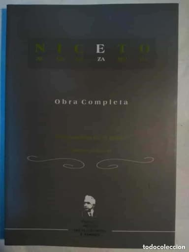 OBRA COMPLETA ALCALÁ-ZAMORA, NICETO. EL PENSAMIENTO DE EL QUIJOTE : VISTO POR UN ABOGADO