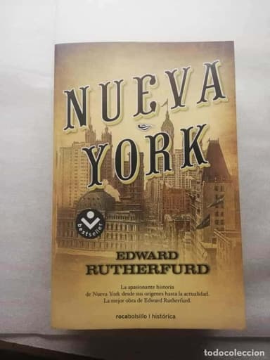 EDWARD RUTHERFURD - NUEVA YORK - ROCA EDITORIAL - CARTONE -939 PP