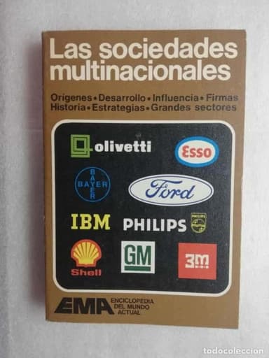 LAS SOCIEDADES MULTINACIONALES.