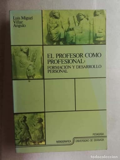 El profesor como profesional: Formación y desarrollo personal - Villar Angulo, Luis M.