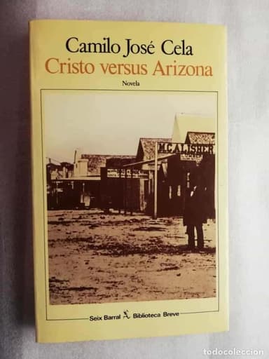 CRISTO VERSUS ARIZONA - CAMILO JOSE CELA