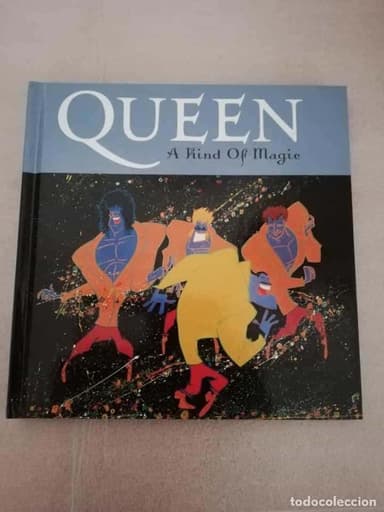 QUEEN - A KIND OF MAGIC - LIBRO + CD