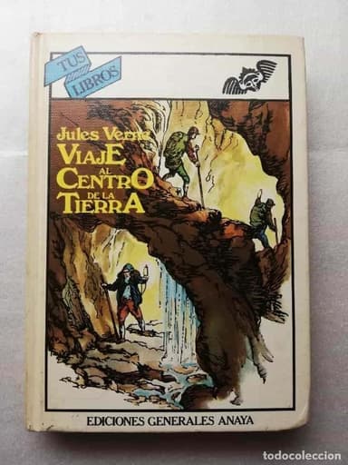 VIAJE AL CENTRO DE LA TIERRA JULIO VERNE TUS LIBROS 11 1982 ED. ANAYA
