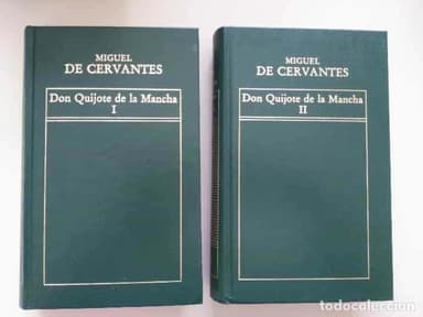 CERVANTES: DON QUIJOTE - 2 TOMOS - ED. ORBIS