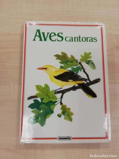 AVES CANTORAS - KAREL STASTNÝ / PETR ROB - SUSAETA EDICIONES