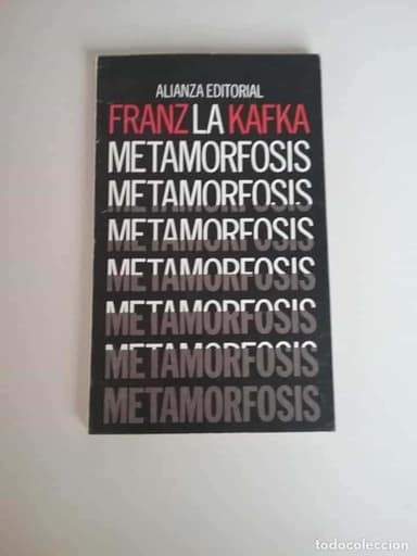 FRANZ KAFKA LA METAMORFOSIS ALIANZA EDITORIAL
