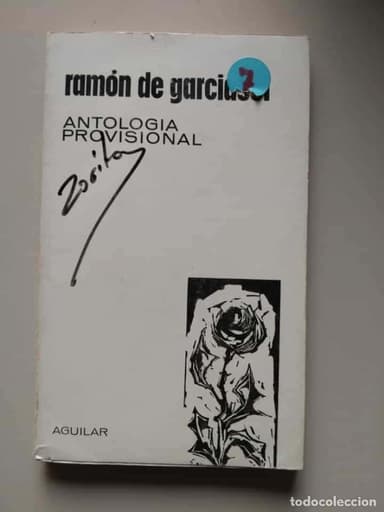 ANTOLOGIA PROVISIONAL - RAMON DE GARCIASOL - EDITORIAL AGUILAR
