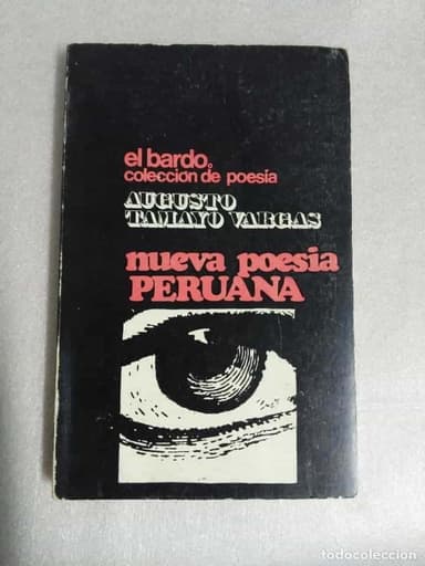 NUEVA POESÍA PERUANA (ANTOLOGÍA) - TAMAYO VARGAS, AUGUSTO