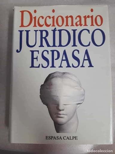 DICCIONARIO JURIDICO ESPASA