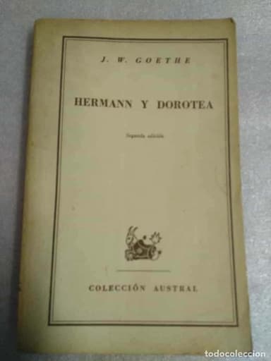 HERMANN Y DOROTEA. GOETHE. AUSTRAL