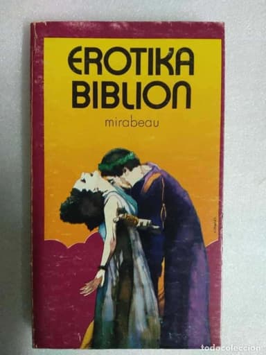 EROTIKA BIBLION - 1970 - LA PORNOGRAFIA EN LA BIBLIA - MIRABEAU