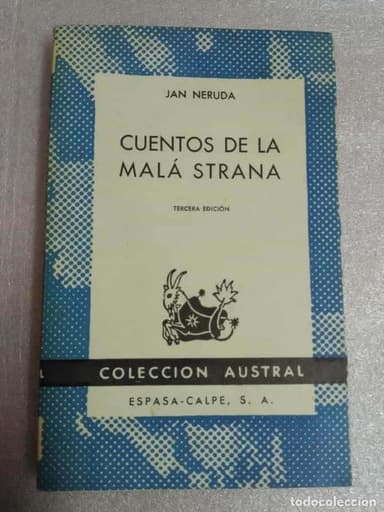 JAN NERUDA. CUENTOS DE LA MALA STRANA. ESPASA-CALPE AUSTRAL