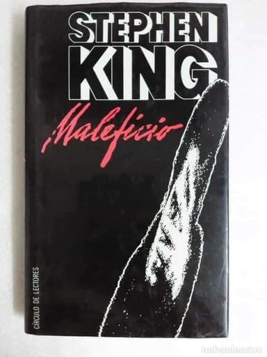 MALEFICIO, STEPHEN KING, TAPA DURA Y SOBRECUBIERTA