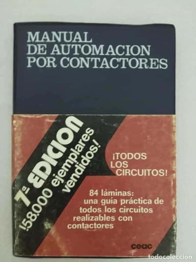 MANUAL DE AUTOMACION POR CONTACTORES - ROLDAN, JOSE